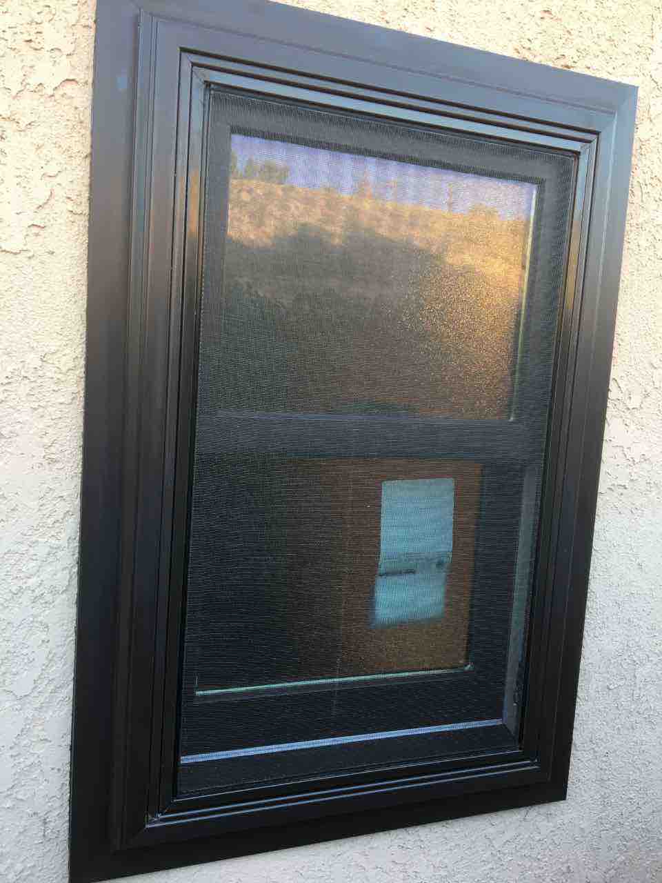 Anderson Dark Bronze Fibrex Window Obscure Glass